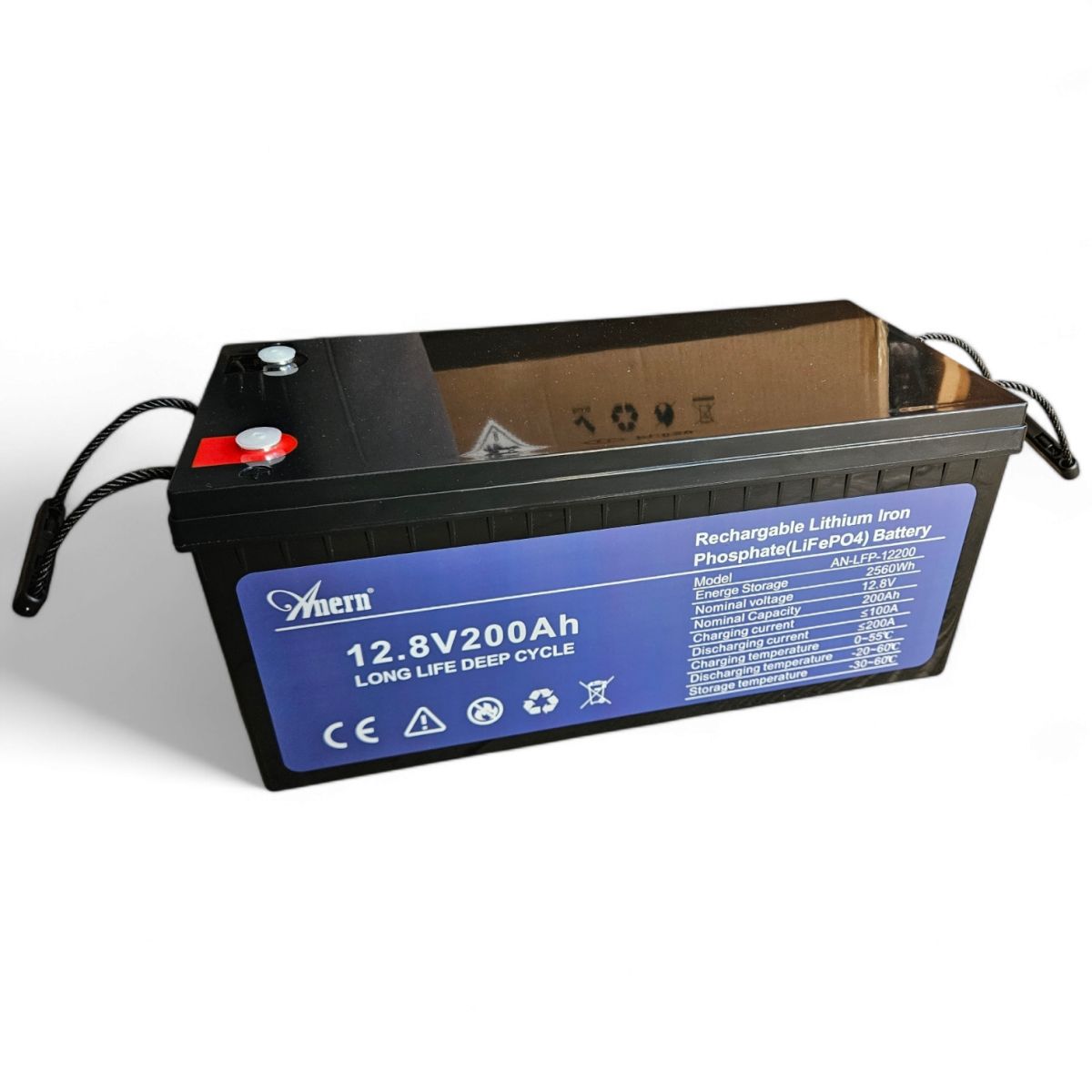 Аккумулятор железо фосфатный LiFePO4 200 А 12.8 В Anern