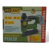 Степлер строительный аккумуляторный Pro-Craft PEH20 Германия