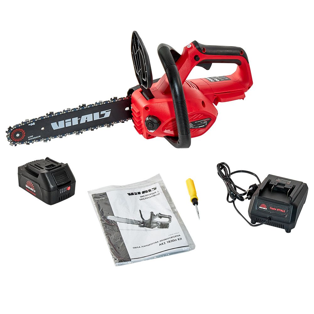Акумуляторна пила 300 мм Vitals AKZ 1830n Kit