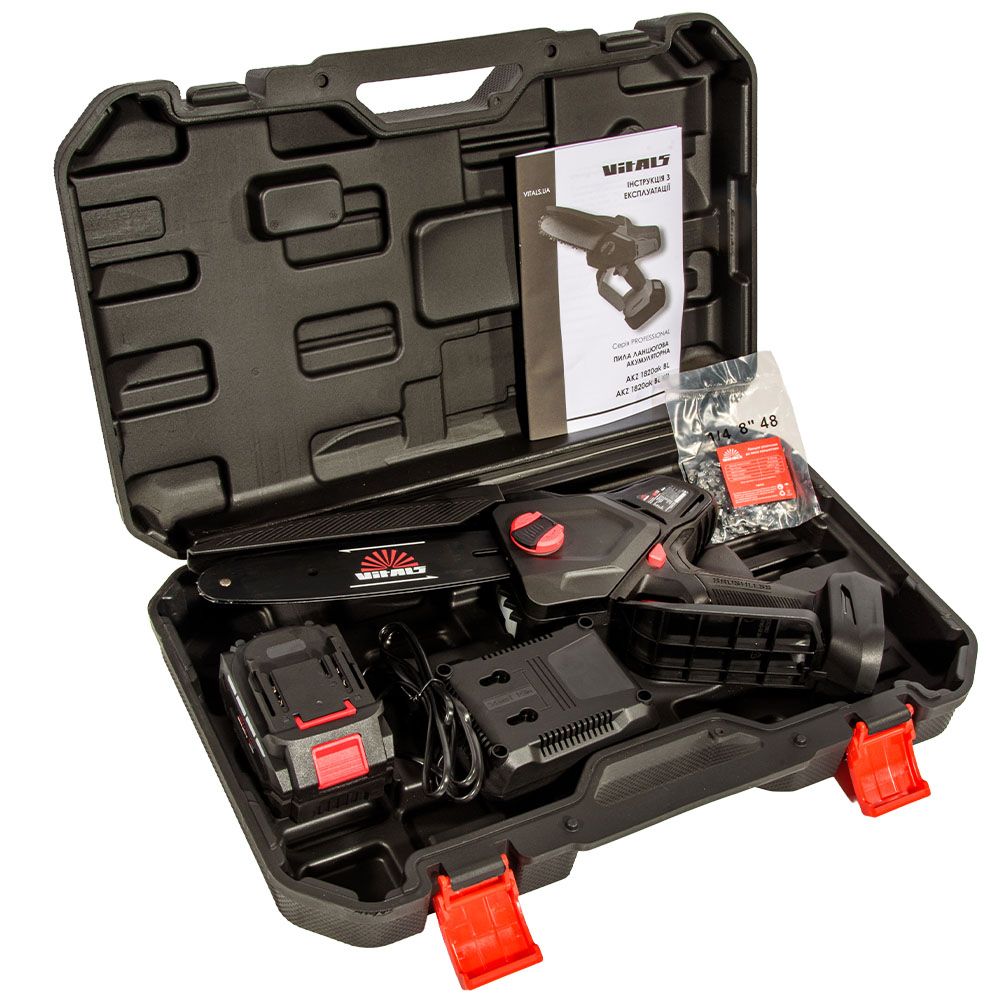 Акумуляторна пила Vitals Professional AKZ 1820ak BL Kit
