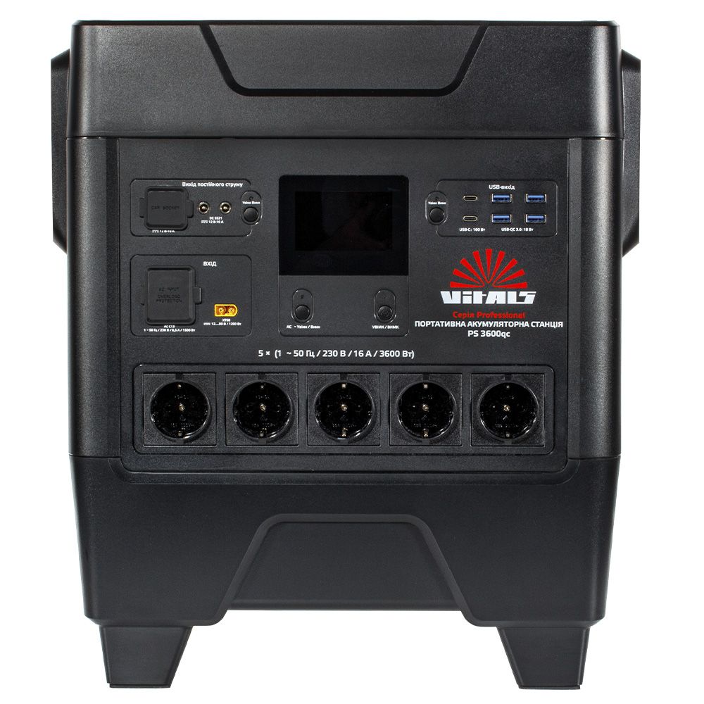 Зарядная станция Vitals Professional PS 3600qc 4300Вт ecoflow 4,3 кВт