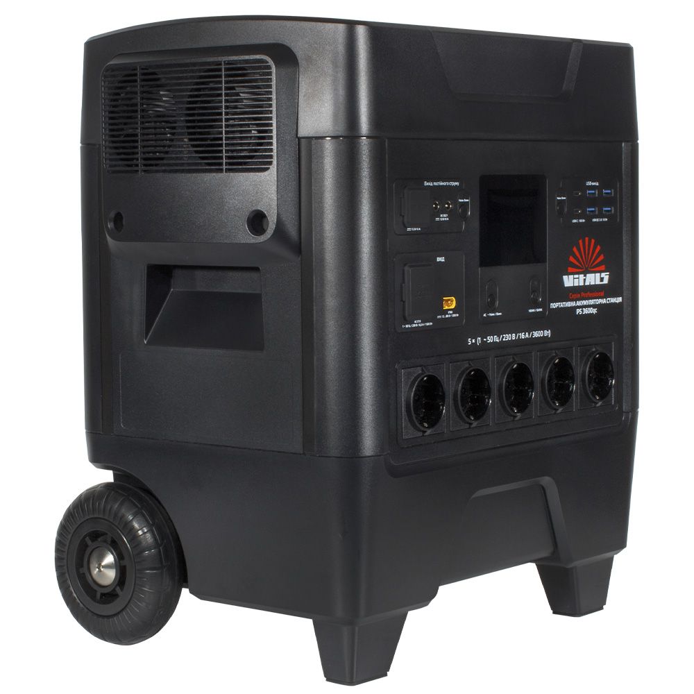 Зарядная станция Vitals Professional PS 3600qc 4300Вт ecoflow 4,3 кВт