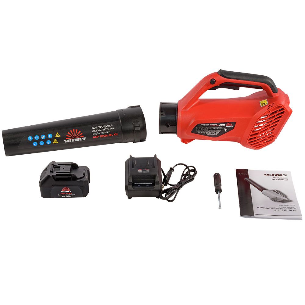 Повітродувка акумуляторна Vitals Master ALP 1850n BL Kit
