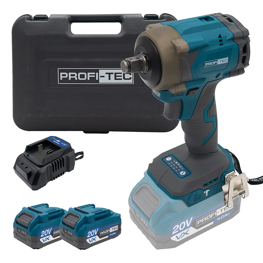 Гайковерт акумуляторний PROFI-TEC PPTW4520 POWERLine