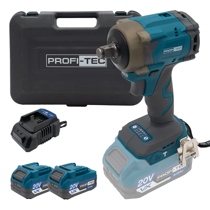 Гайковерт акумуляторний PROFI-TEC PPTW4520 POWERLine