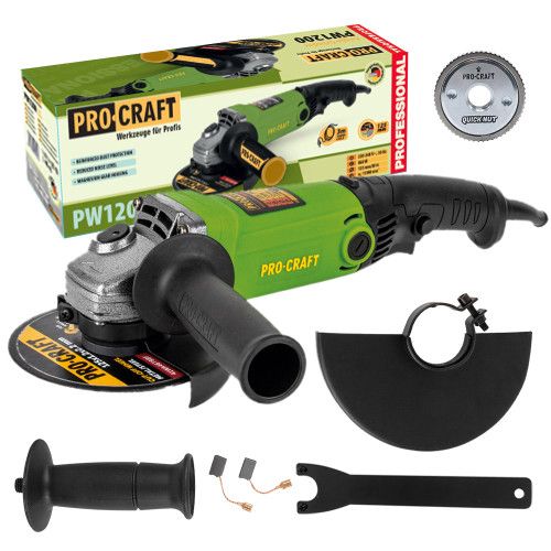 Болгарка 125мм Pro-Craft PW 1200 Німеччина