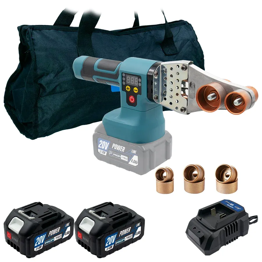 Паяльник для труб акумуляторний PROFI-TEC PWM20BL POWERLine