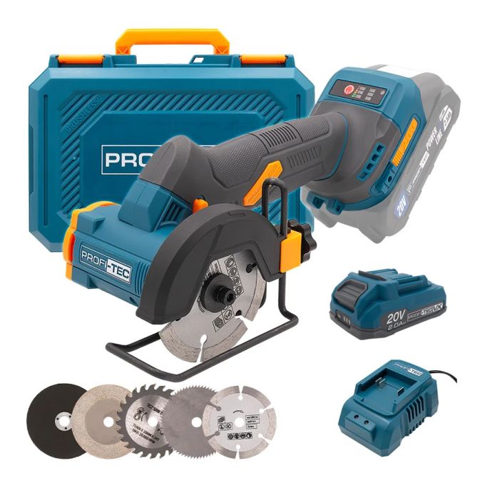 Дискова пила акумуляторна PROFI-TEC PWS390 UltraCore