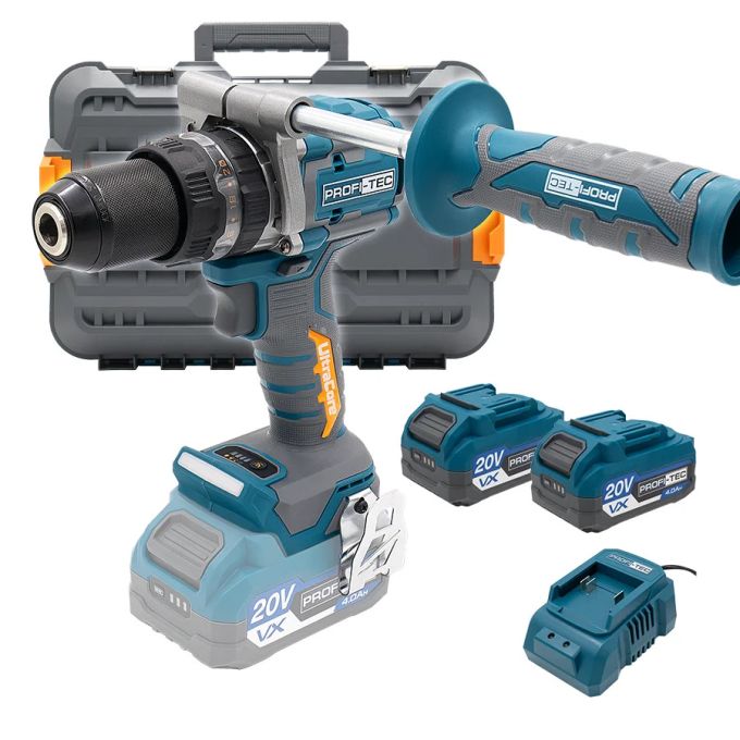 Шурупокрут акумуляторний PROFI-TEC PPCD16020 UltraCore