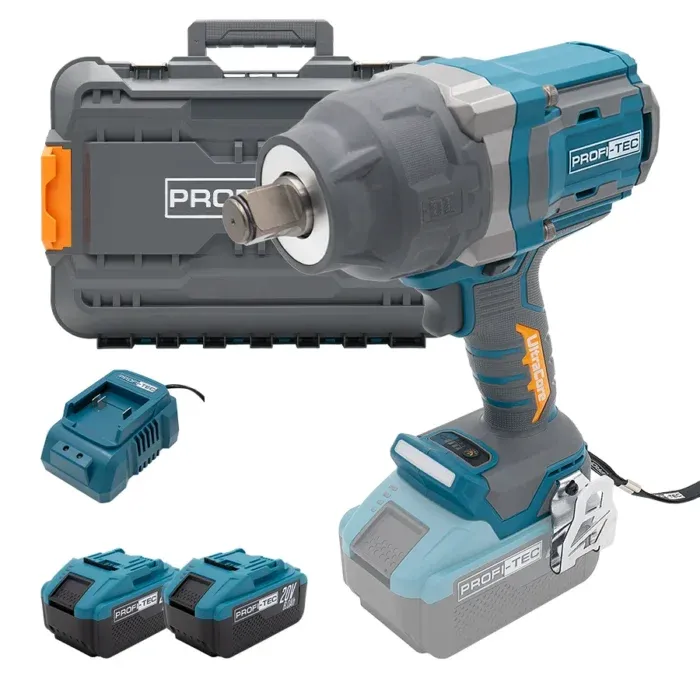 Гайковерт акумуляторний 2000 Nm PROFI-TEC PPTW20020 UltraCore
