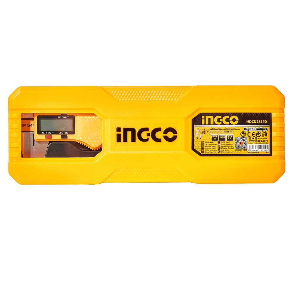 Штангенциркуль електронний 150 мм INGCO HDCD28150