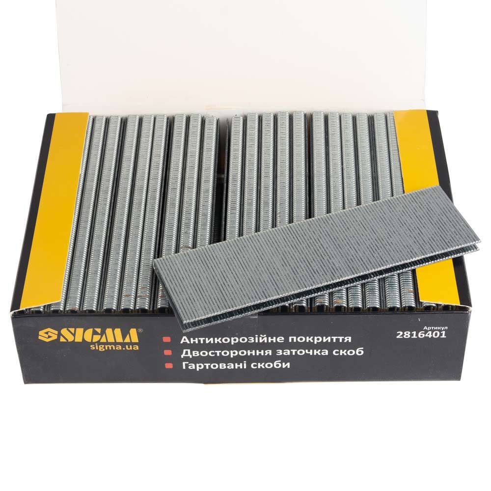 Скобы для пневмостеплера 40×5.8мм 5000шт SIGMA 2816401