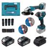 Набір інструментів акумуляторний  PROFI-TEC Combo Set 2 POWERLine DGA20BL, DTW500BL