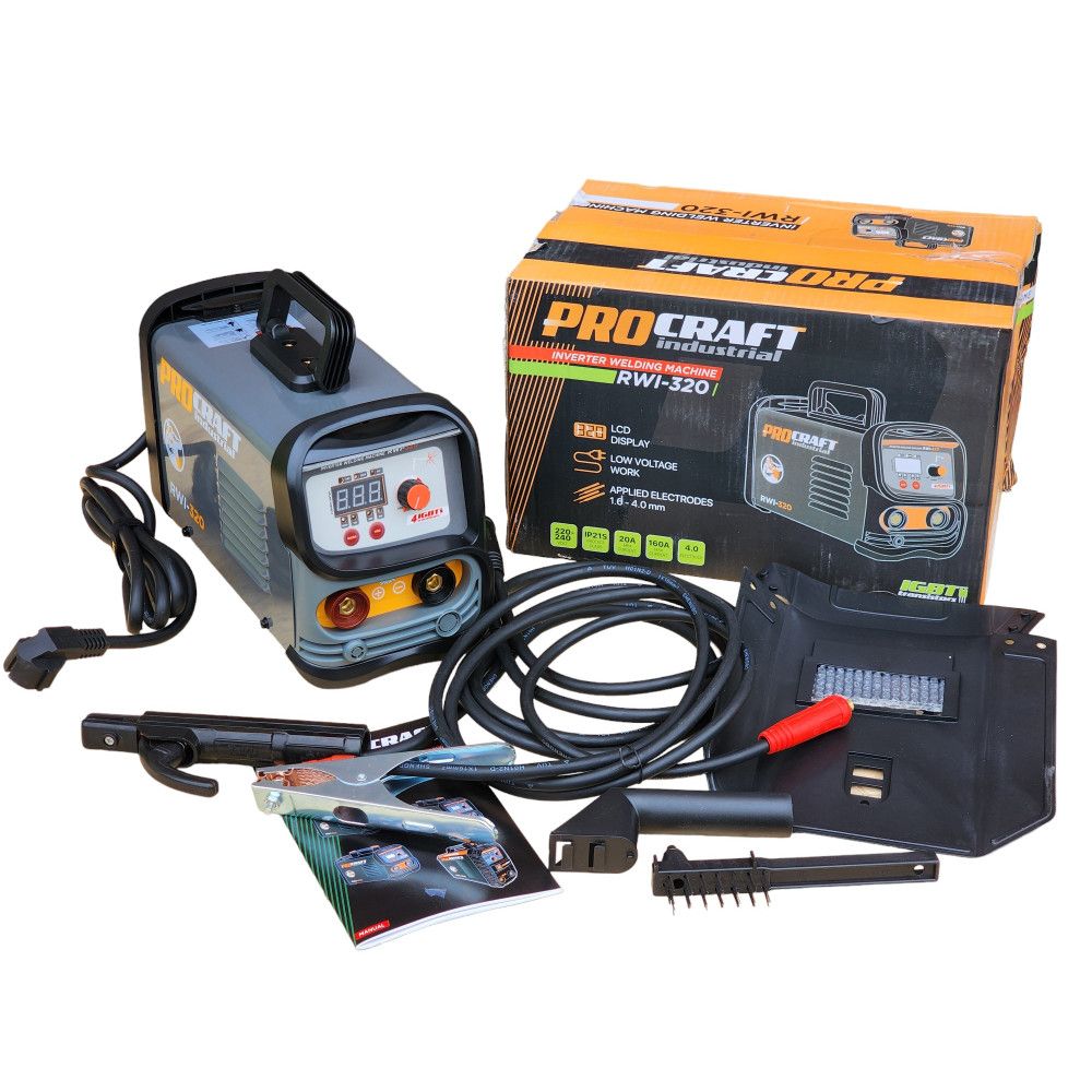 Сварочный аппарат инверторный Procraft industrial RWI320 Германия