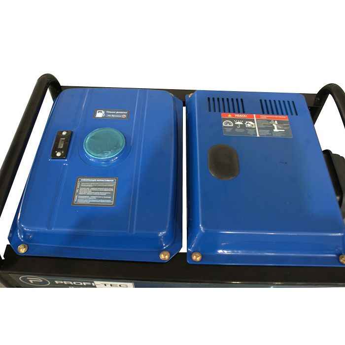Генератор дизельный PROFI-TEC PE-9000DE (9.0 кВт, электростартер)