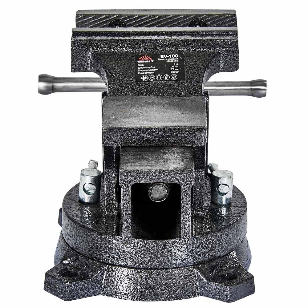 Тиски слесарные поворотные Vitals BV-100 164740