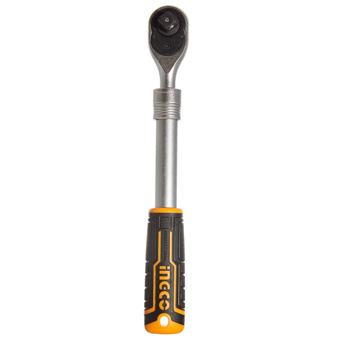 Тріскачка телескопічна 320-450 мм 72T 1/2" INGCO INDUSTRIAL HRTH08128L