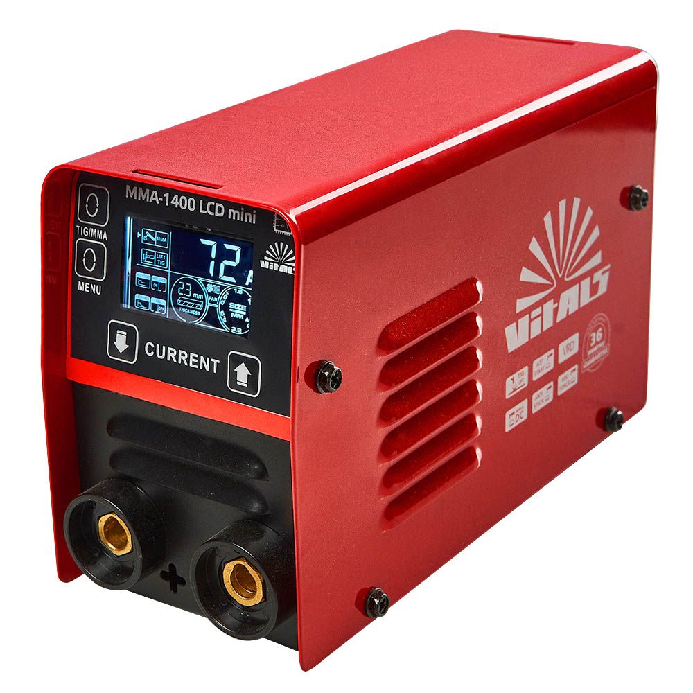 Сварочный аппарат инверторный Vitals MMA -1400 LCD mini
