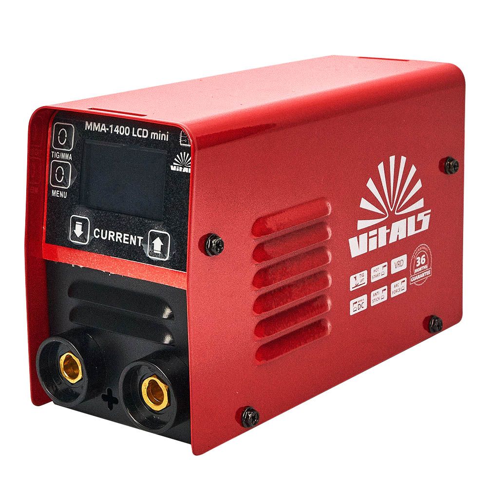 Сварочный аппарат инверторный Vitals MMA -1400 LCD mini