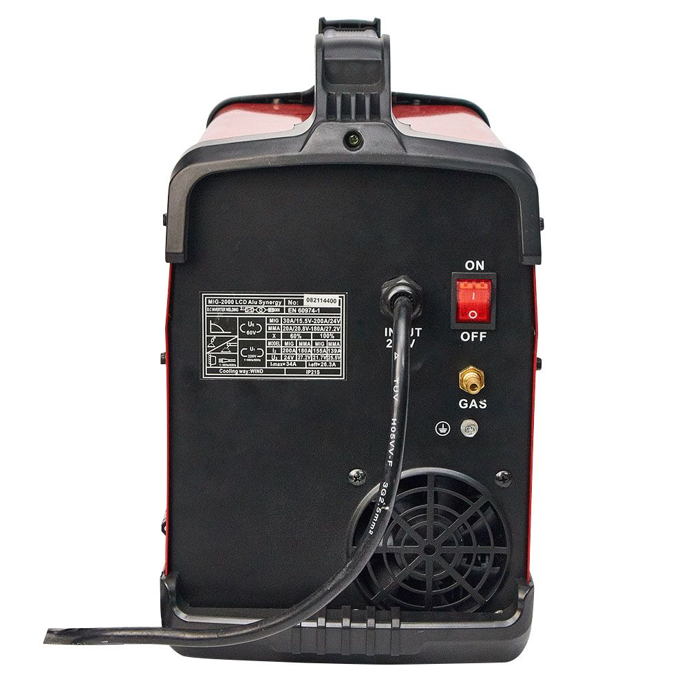 Сварочный полуавтомат Vitals Professional MIG 2000 LCD Alu Synergy