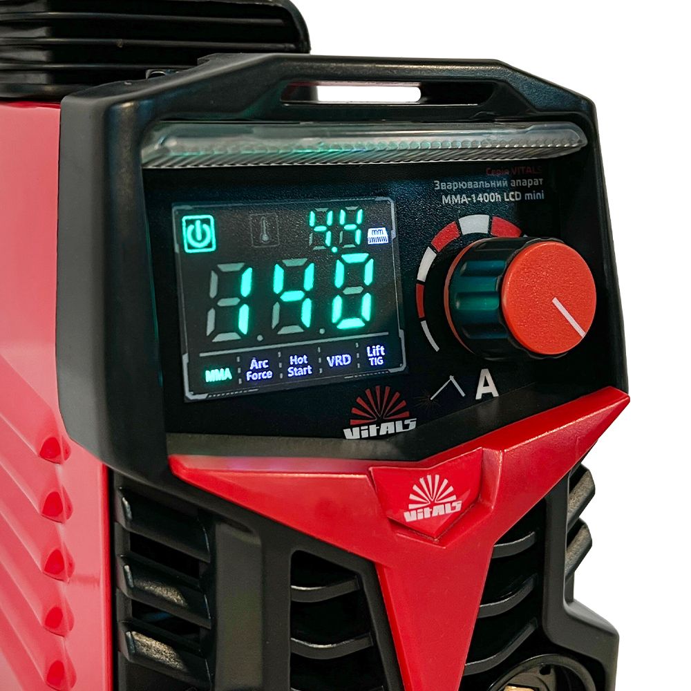 Зварювальний апарат Vitals MMA-1400h LCD mini