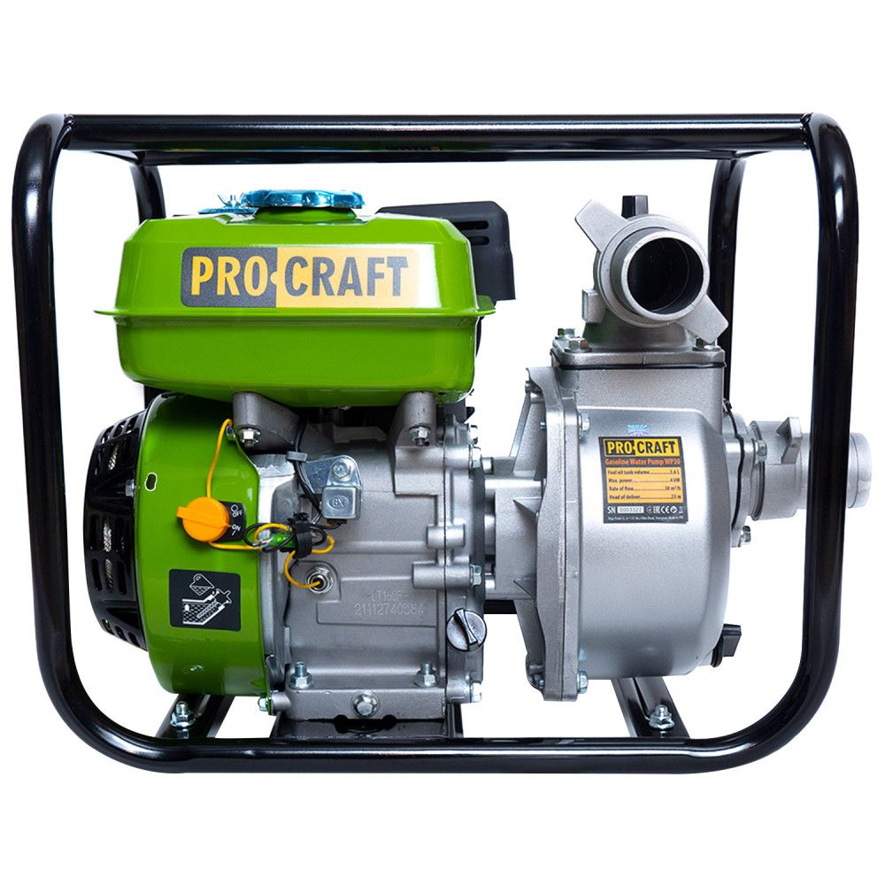 Мотопомпа бензинова Procraft  WP-30 50мм