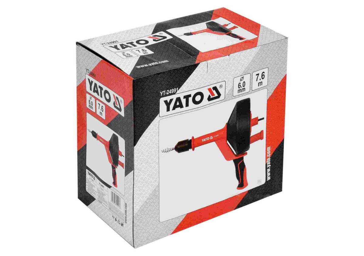 Трос для прочищення каналізації до дрилі YATO YT-24991