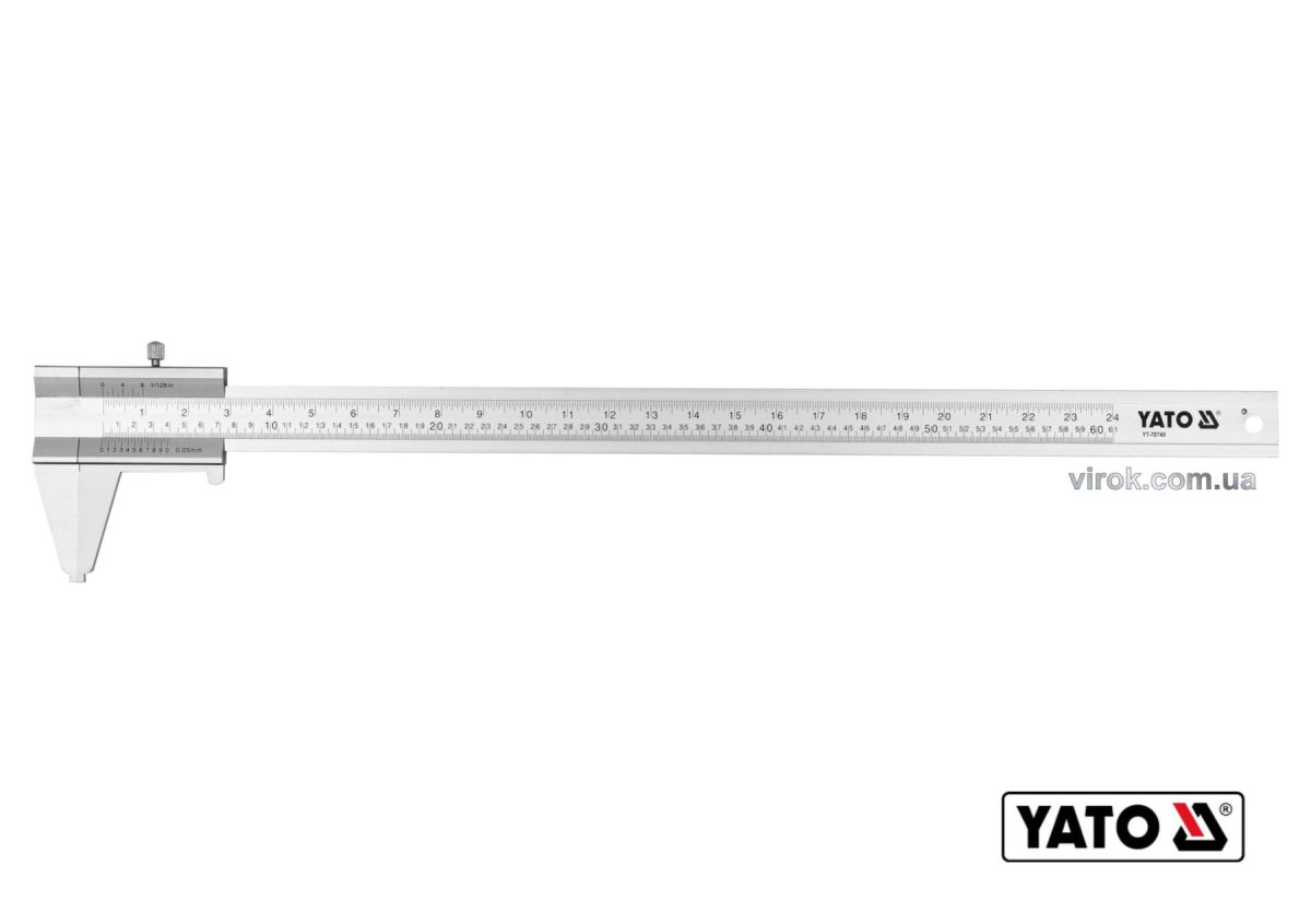Штангенциркуль 600 мм YATO YT-70740