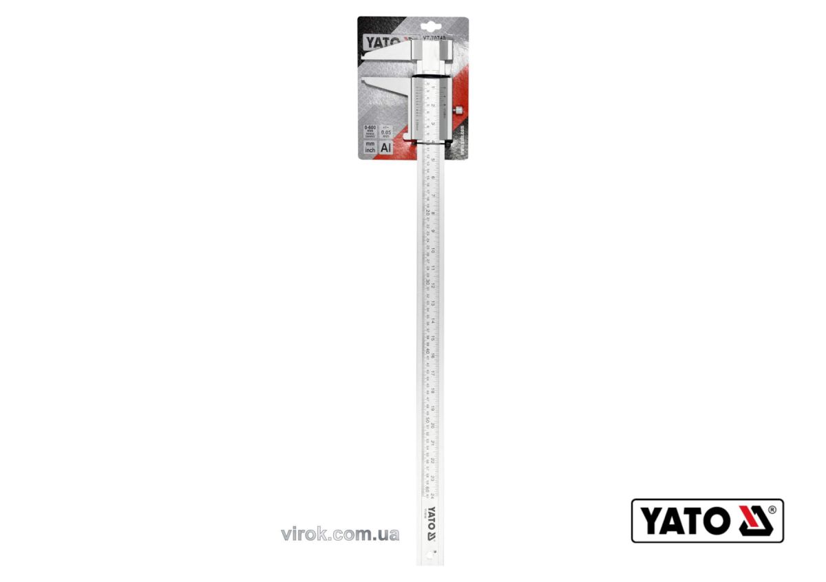 Штангенциркуль 600 мм YATO YT-70740
