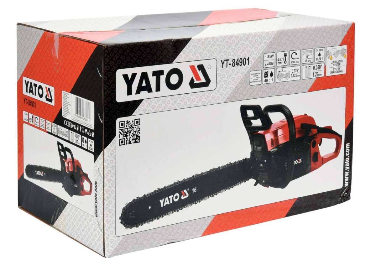 Бензопила YATO YT-84901