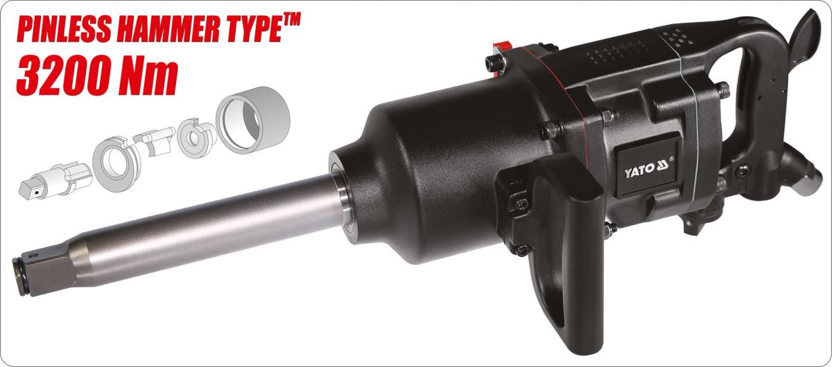 Гайковерт пневматичний ударний YATO YT-09615
