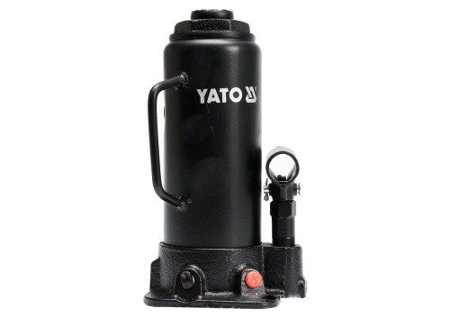 Домкрат гидравлический бутылочный 10 т YATO YT-17004