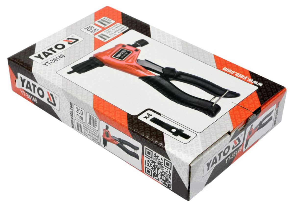 Заклепочник для резьбовых заклепок YATO YT-36140