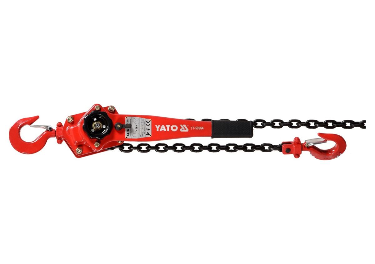 Лебідка ланцюгова 1.5 т YATO YT-58964