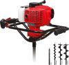 Мотобур бензобур YATO YT-84660 з 3 шнеками та подовжувачем